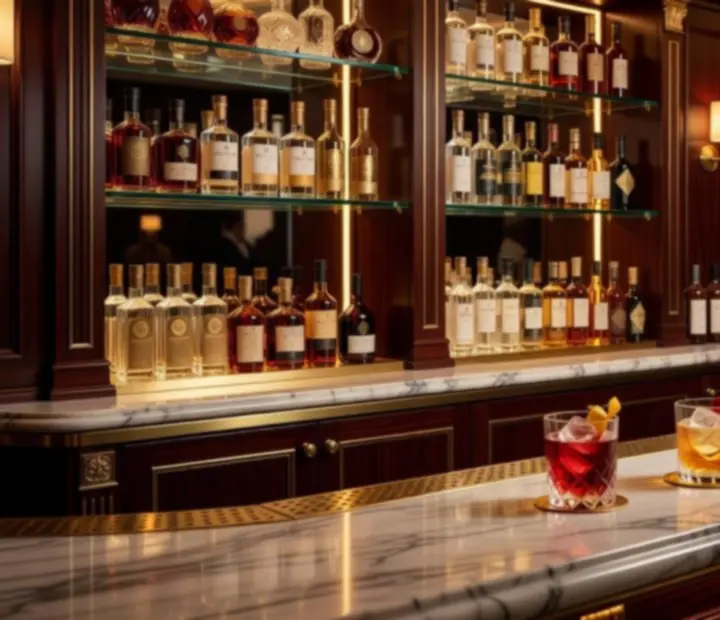 Luxusní bar Royal Zenvo s prémiovými drinky a fine dining restaurací